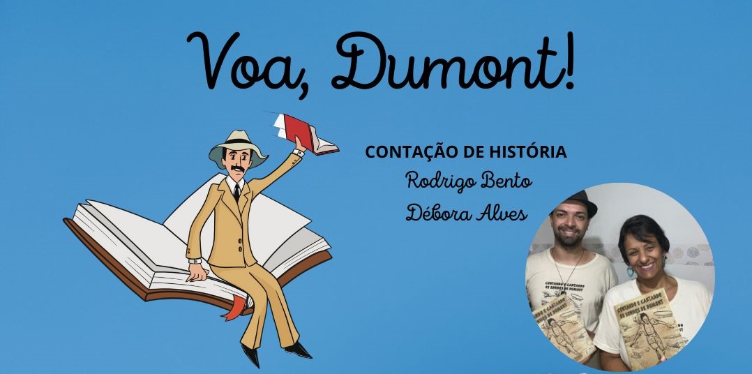 Espetáculo “Voa, Dumont” leva literatura e música ao Centro Cultural e às escolas no final de abril; confira programação
